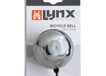 Lynx Cykelklokke ding dong - Sølv
