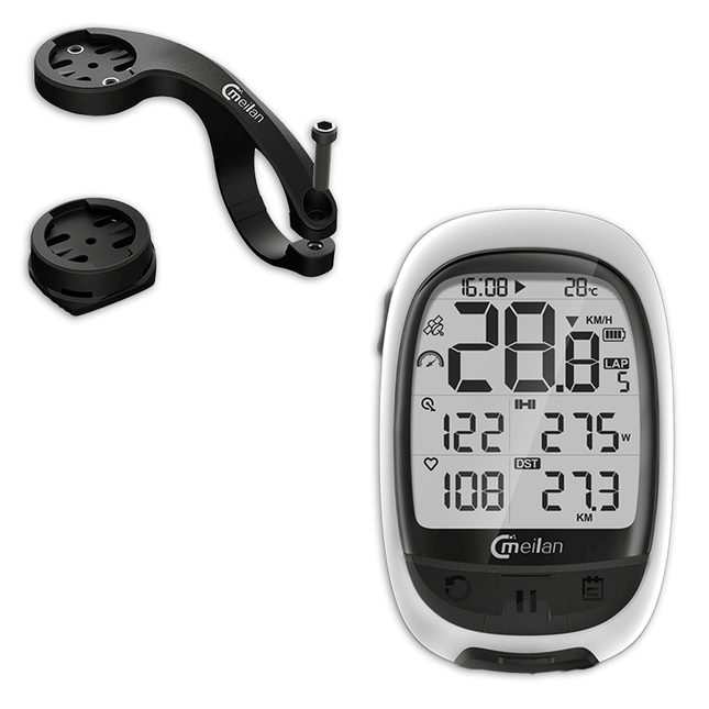 Cykelcomputer GPS M2 Oval