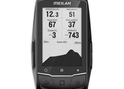 Cykelcomputer GPS Navigation M1 Finder