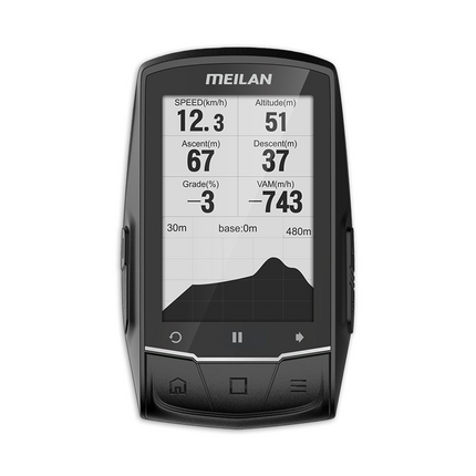 Cykelcomputer GPS Navigation M1 Finder