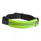 a neon green belt with a black buckle