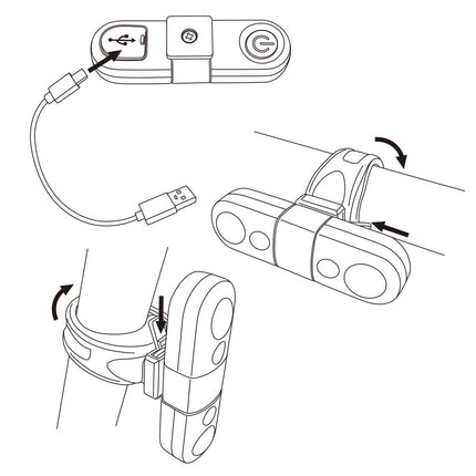 Lyssæt USB Capsule Duo