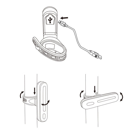 Baglygte USB Capsule XL