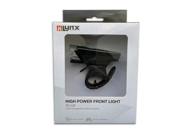 Forlygte USB High Power 35 Lux