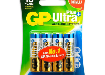 Ultra Plus Alkaline AA batterier 4PK