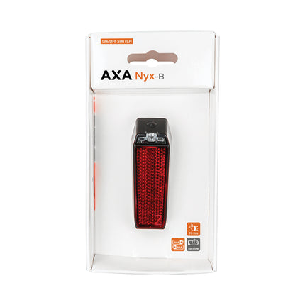 Axa Nyx Batteri LED Baglygte - Inkl. Batterier