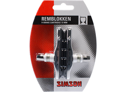 Simson Remblok V-Brake Cartridge 72mm