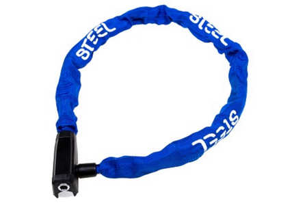 STEEL chain lock Pro Force 8x8x1100, blue