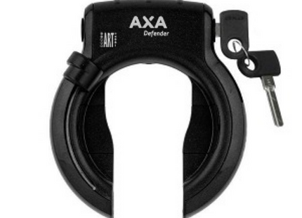 AXA Defender Cykellås med Skærmbeslag - Sort
