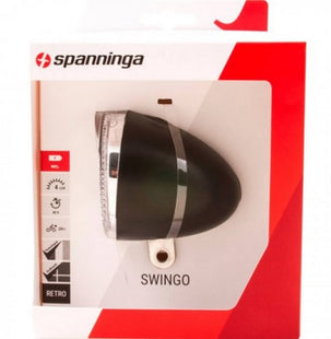 Spanninga Swingo LED Forlygte - Sort