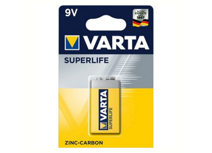 Varta Superlife 9V Zink-Karbon Batteri