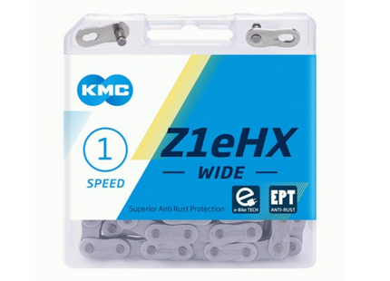 KMC Z1eHX EPT Bred Kæde til Singlespeed Cykler