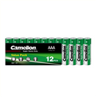 Camelion Grøn Zink AAA Batterier 12 stk