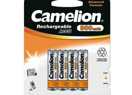 Camelion Genopladelige AAA Batterier - 900mAh (4-pak)