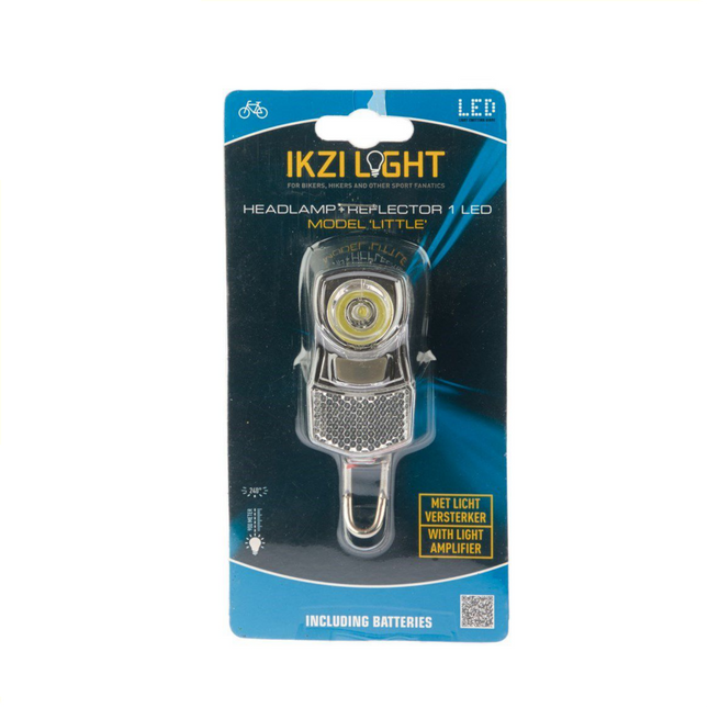 Forlygte IkziLight Little 1x1W LED - Krom