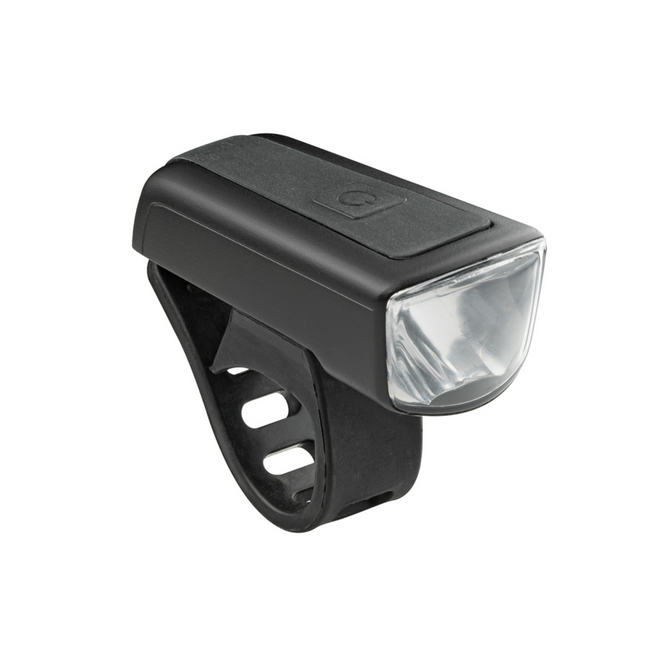 Axa DWN 30 USB Forlygte 30 Lux LED - Sort