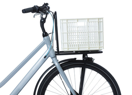 Genbrugs cykelkasse M 29,5 liter hvid