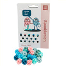 Spoke Beads - Spa Rack Oval - Multicolor - 30 stk. - Pexkids